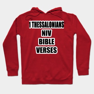 1 THESSALONIANS NIV BIBLE VERSES Hoodie